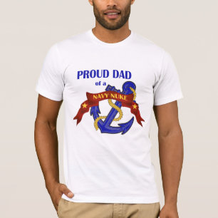 T-shirt Papa d'une arme nucléaire de marine