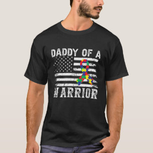 T-shirt Papa D'Une Sensibilisation sur l'autisme De Guerri