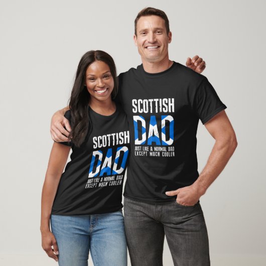 T-shirt Papa écossais Comme Normal Sauf Glacière Scotland (Unisexe)