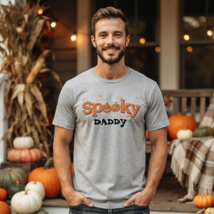 T-shirt Papa effrayant Halloween 2026