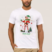 T-shirt Papa Elf: Certified Holiday Legend (Devant)