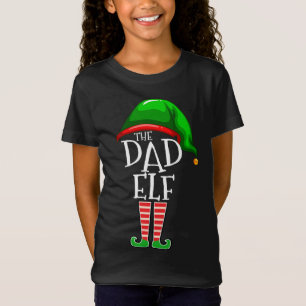 T-Shirt Papa Elf Family Matching Group Cadeau de Noël D
