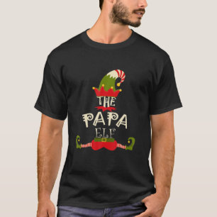 T-shirt Papa Elf Noël Funky Cool Famille de jumelage