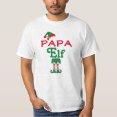 T-shirt Papa Elfe (Devant)