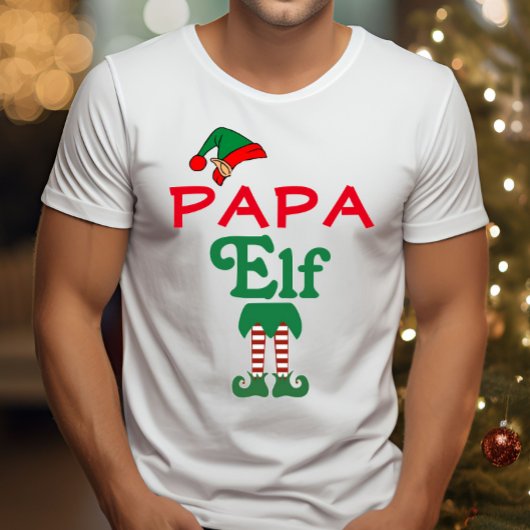 T-shirt Papa Elfe