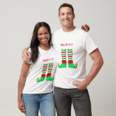 T-shirt Papa Elfe Noël Tendance (Unisexe)