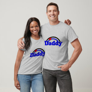 T-shirt Papa en cuir
