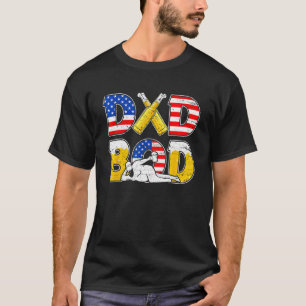 T-shirt Papa en forme buvant amour salle de sport drôle dr