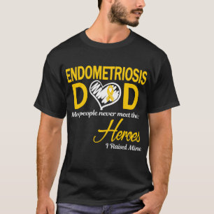 T-shirt Papa Endométriose J'ai Élevé Le Mien