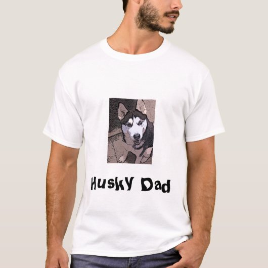 T-shirt Papa enroué (Devant)