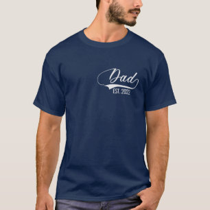T-shirt Papa Est 2023 Grossesse drôle Annonce Fête des p