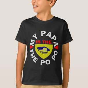 T-shirt papa est le po po po
