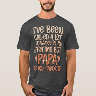 T-shirt Papa est mon préféré