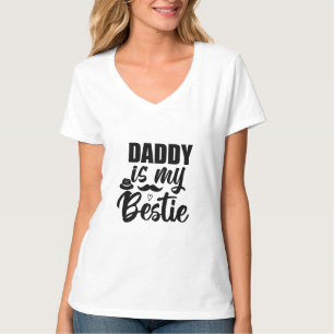T-shirt Papa est My Bestie, Special Bond avec ton papa