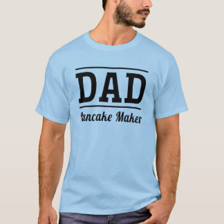 T-shirt Papa. Fabricant de crêpe