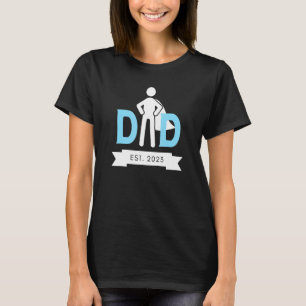 T-shirt Papa Faire-part Nouvelle Première Fois Être Papa P