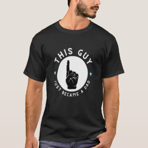 T-shirt Papa Faire-part Nouvelle Première Fois Être Papa P