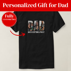 T-shirt Papa fait de tout un projet