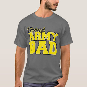 T-shirt Papa fier d'armée