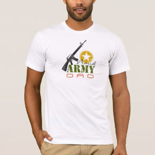 T-shirt Papa fier d'armée