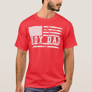 T-shirt Papa fier de garçon père de garçons pour papa Noël
