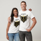 T-shirt Papa fier de marine (Unisexe)
