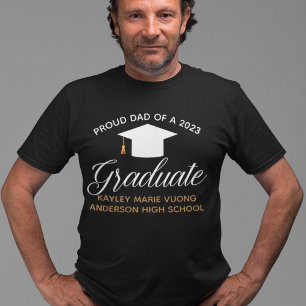 T-shirt Papa fier d'un diplômé de 2026 Cadeau de graduatio