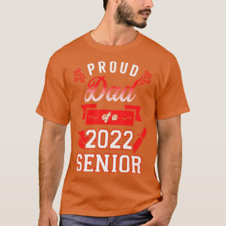 T-shirt Papa fier d'un terminale 4 de 2022