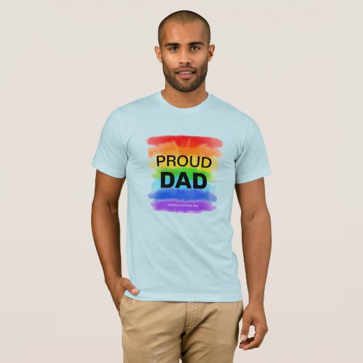 T-shirt Papa Fière (Devant entier)