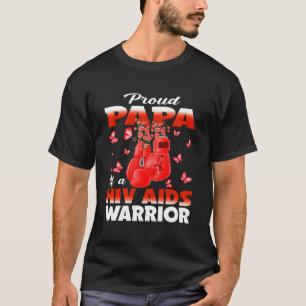 T-shirt Papa Fière D'Une Sensibilisation À La Lutte Contre