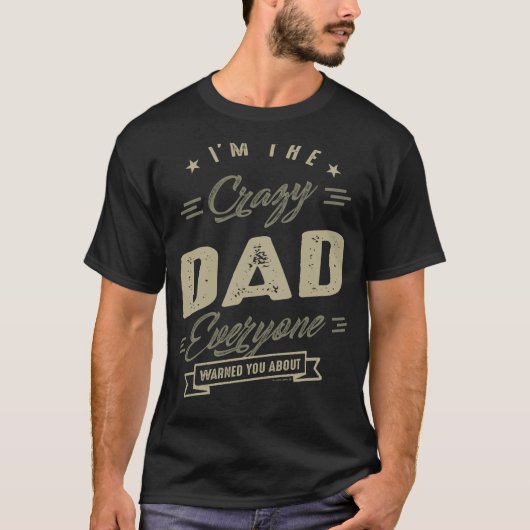 T-shirt Papa fou (Devant)