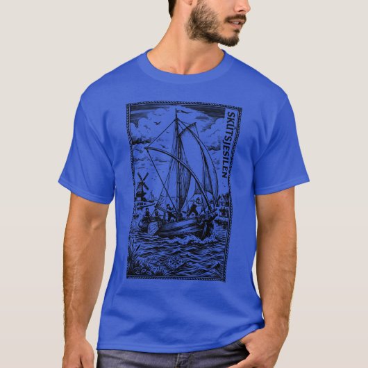 T-shirt Papa frison (Devant)