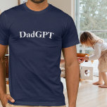 T-shirt Papa Funny Anniversaire PapaGPT Powered by AI & Pa<br><div class="desc">Chantez votre père à la fine pointe de la technologie avec notre t-shirt exclusif "DadGpt" ! Cette chemise unique allie un humour inspiré de l'IA au charme classique du papa, ce qui en fait une chemise idéale pour les papas qui aiment le bon jeu de mots, la technologie et les...</div>