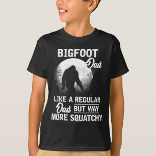 T-shirt Papa Funny Sasquatch Bigfoot Fête des pères cadeau