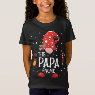 T-Shirt Papa Gnome Correspondant Famille Noël Gnome Paj