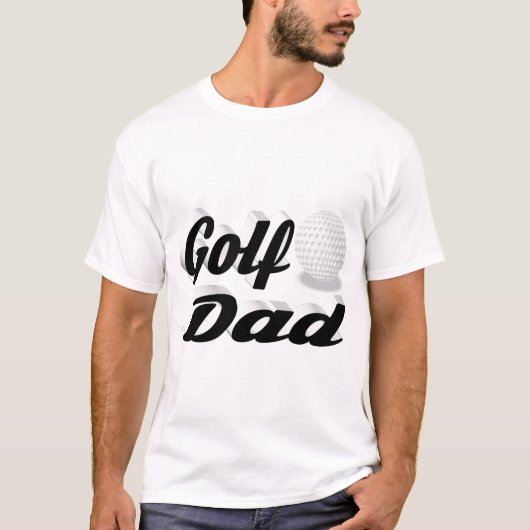 T-shirt papa Golf (Devant)