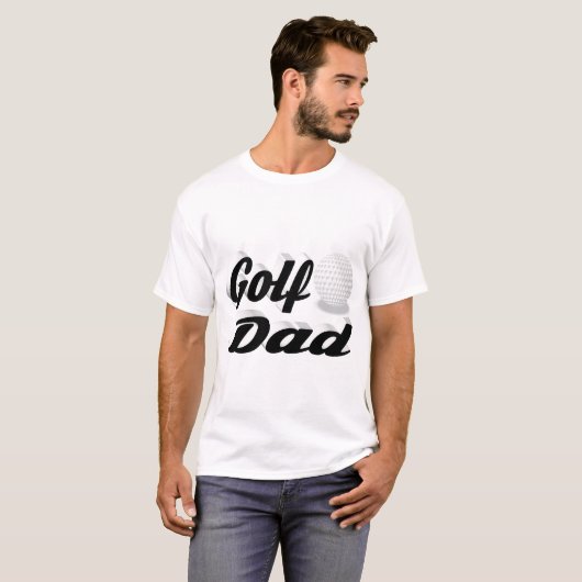 T-shirt papa Golf (Devant entier)