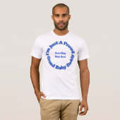 T-shirt Papa grand de bébé (Devant entier)