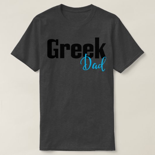 T-shirt Papa grec (Design devant)