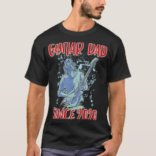 T-shirt Papa guitare depuis 2020  1