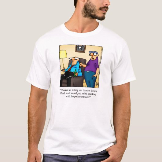 T-shirt Papa Humour Tee - shirt "Spectickles" (Devant)