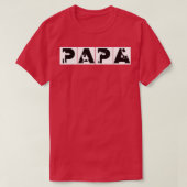 T-shirt Papa Hunter (Design devant)