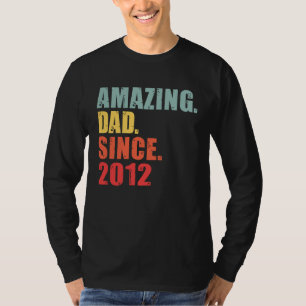 T-shirt Papa incroyable 2012 Depuis 2012