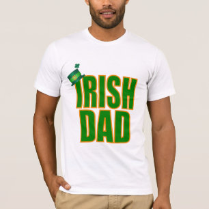 T-shirt Papa irlandais