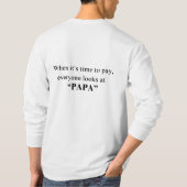 T-shirt PAPA is.. (Dos)