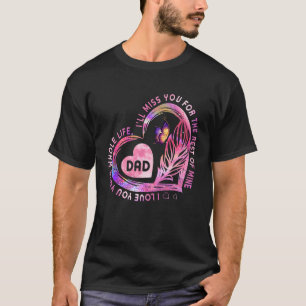 T-shirt Papa, je t'aime toute ta vie... je vais rater le R