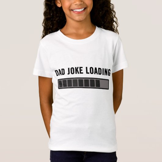T-Shirt Papa Joke Design Funny Papa Joke Loading Father's (Devant)