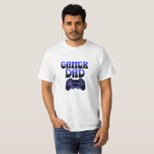 T-shirt Papa joueur (Devant entier)