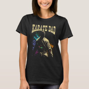 T-shirt Papa Karaté Meilleur Papa de Tous les Temps MMA Ar