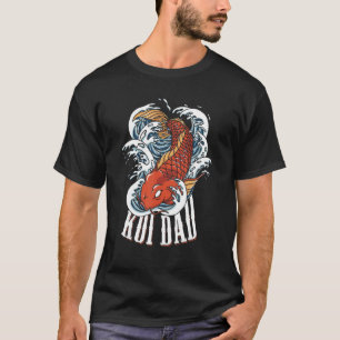 T-shirt Papa Koi Carpe Japonaise Nishikigoi Amateur de Poi